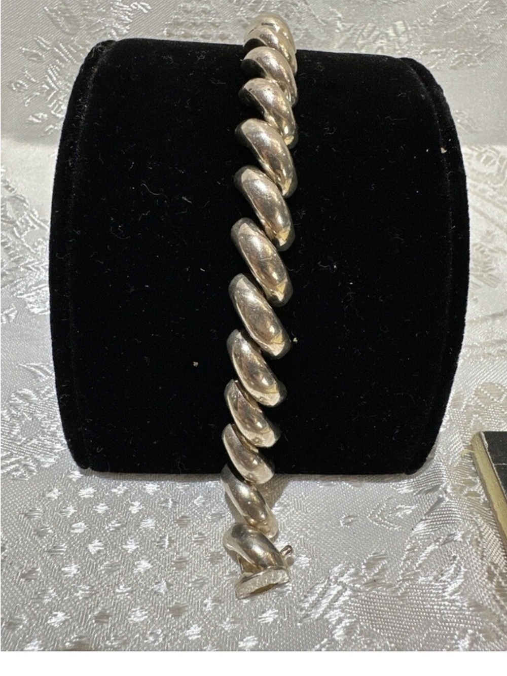 Sterling Silver Chunky Link - 925 macaroni chain Bracelet